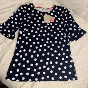 Boden Polka Dot Top